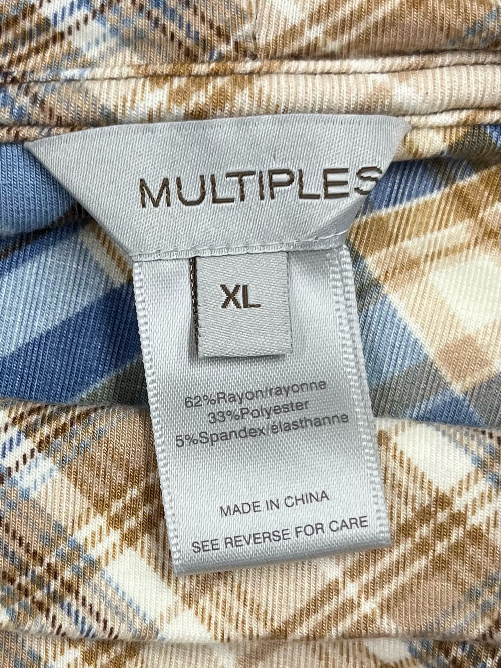Multiples knit top size XL - Picture 7 of 7